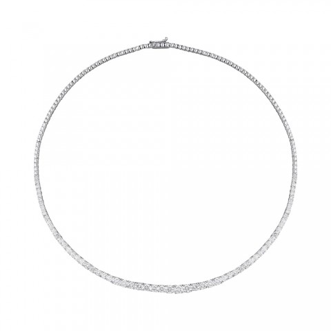 9.39 ct. Pırlanta Suyolu Kolye