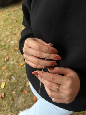 Pullu İnce Gurmet Zincir Bileklik