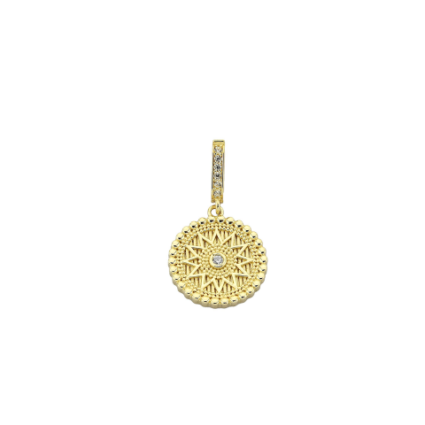 Vintage Güneş Charm